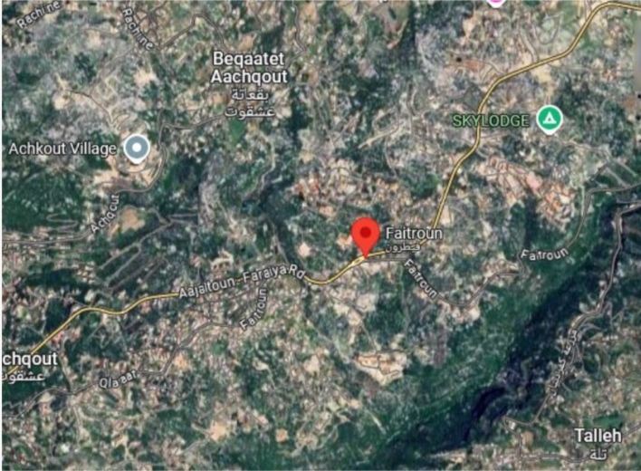 Land with a mountain view for sale in Faytroun, Keserwan