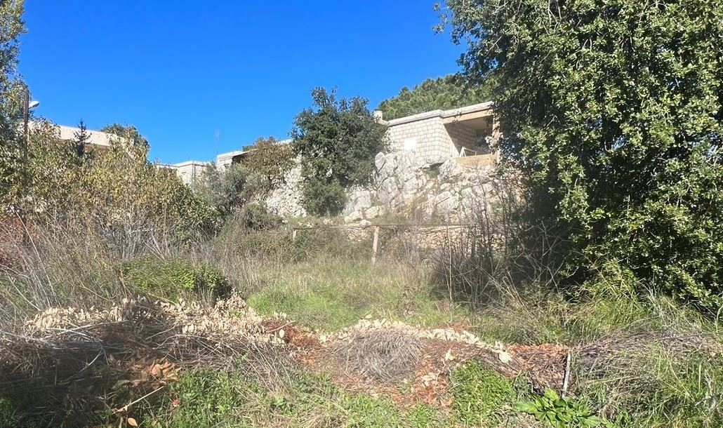 أرض بإطلالة على الجبل للبيع في غيني، كسروان