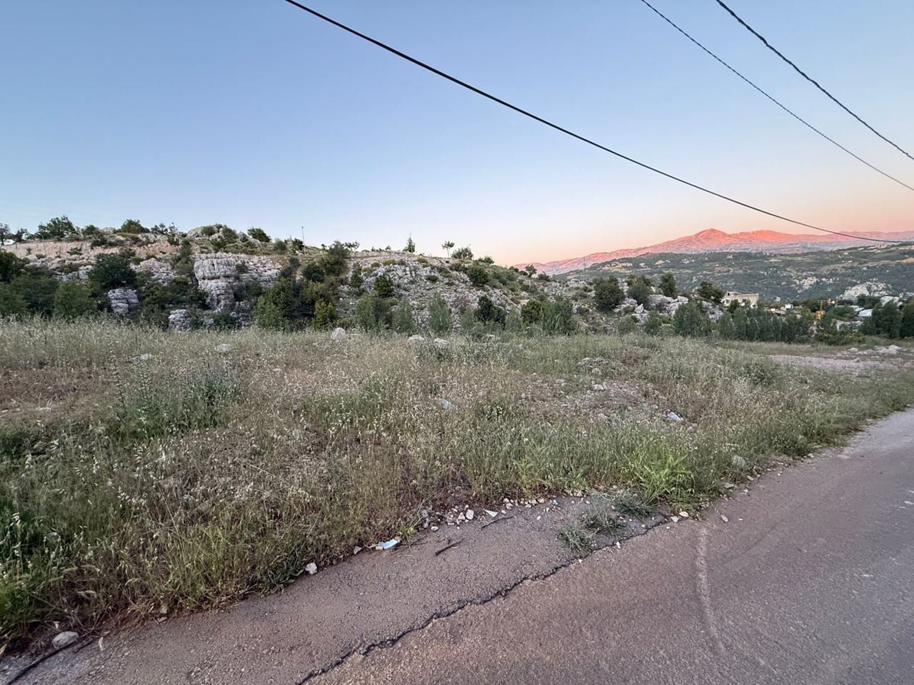 Land with a mountain view for sale in Faytroun, Keserwan