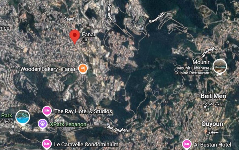 Land for sale in Fanar, Metn