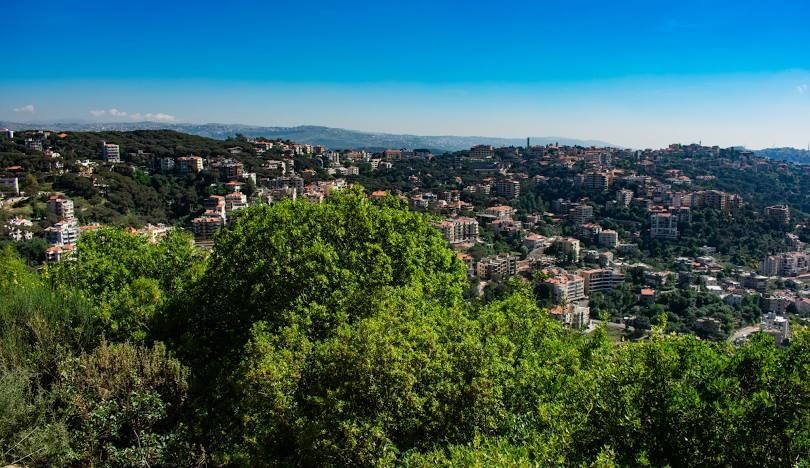Land with a mountain view for sale in Broumana, Metn