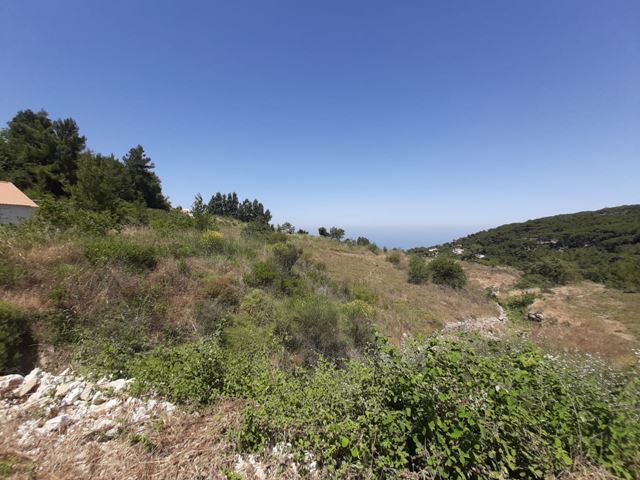 Sea-view land for sale in Ainab, Aley - photo 2