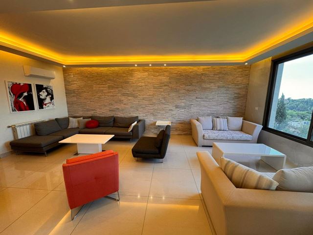 Furnished apartment for sale in Jouret El Ballout, Metn