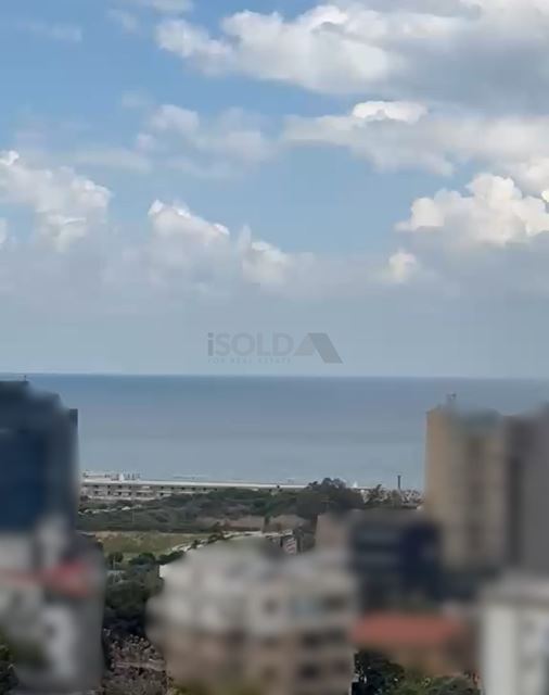 Sea-view apartment for sale in Dbaye, Metn