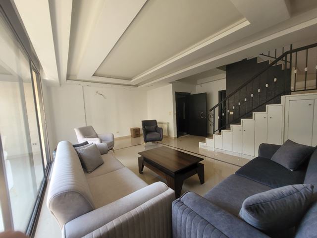 Apartment with a terrace for sale in Mansourieh, Metn