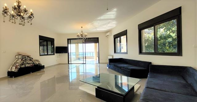 Sea-view apartment for rent in Beit El Chaar, Metn