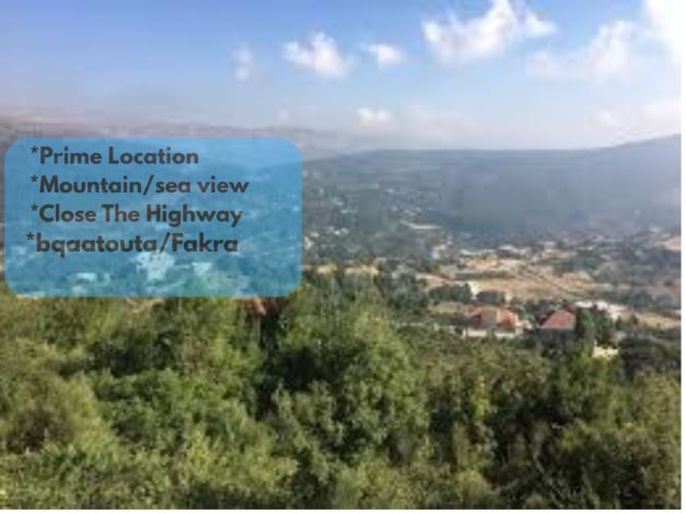 Sea-view land for rent in Baatouta, Keserwan