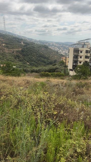 Land with a mountain view for sale in Bsous, Aley - photo 3