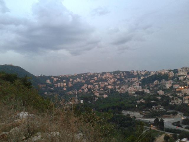 Land with a mountain view for sale in Jouret El Ballout, Metn