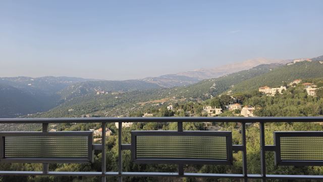 Apartment with a terrace for sale in Zabbougha, Metn