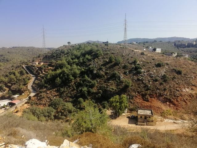 Land with a mountain view for sale in Baasir, Chouf - photo 3