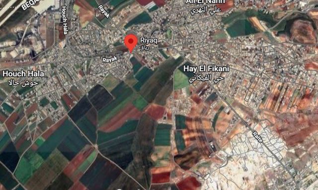 Land for sale in Riyak, Zahle