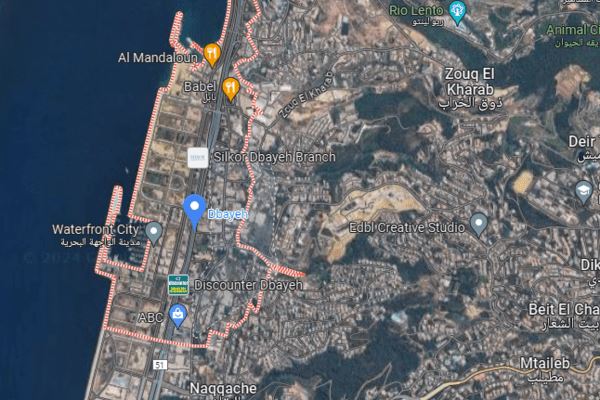 Land for sale in Dbaye, Metn