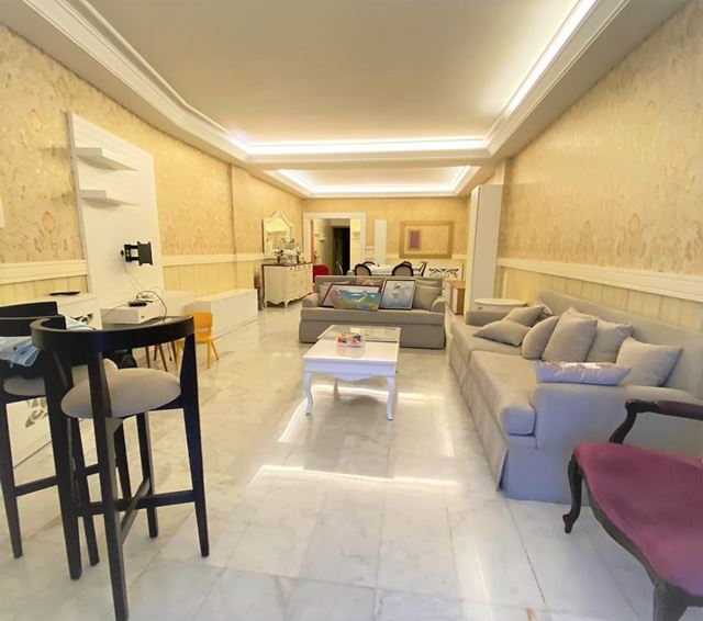 Apartment with a terrace for rent in Byakout, Metn