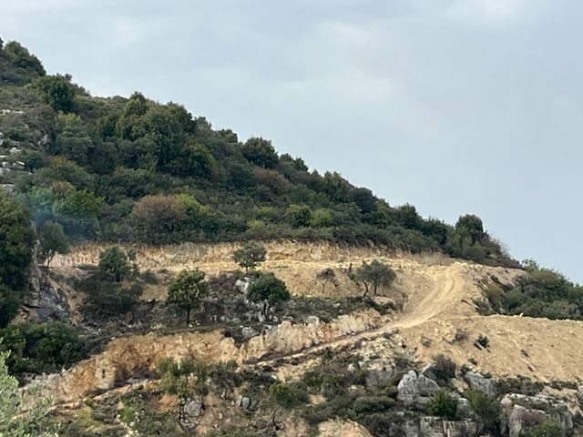 Land with a mountain view for sale in Batroun