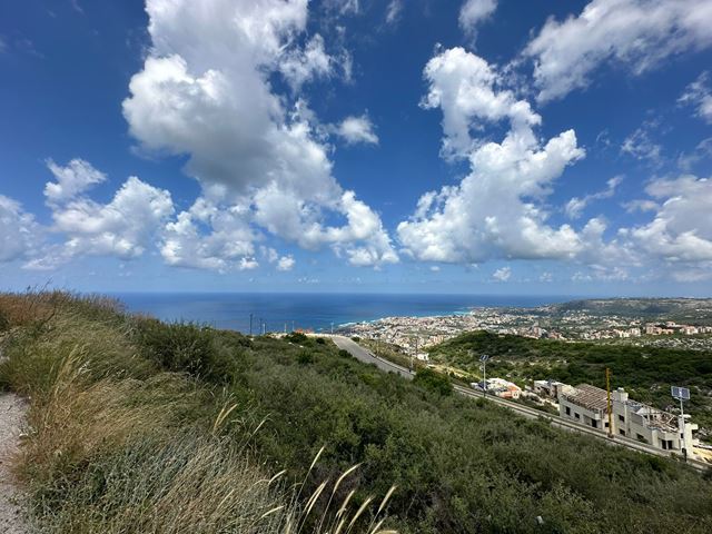 Sea-view land for sale in Batroun