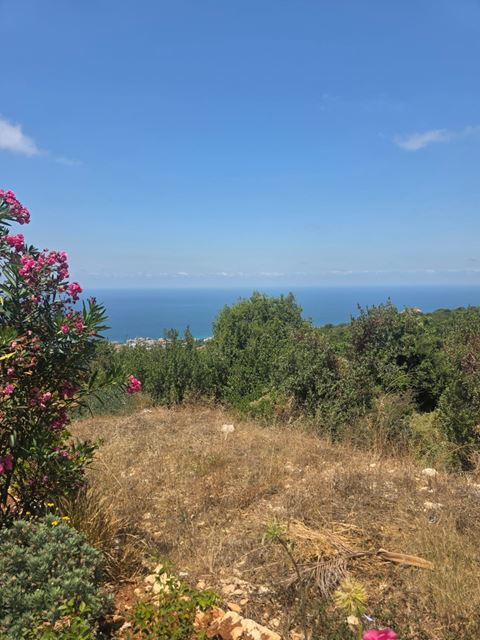 Sea-view land for sale in Jbeil