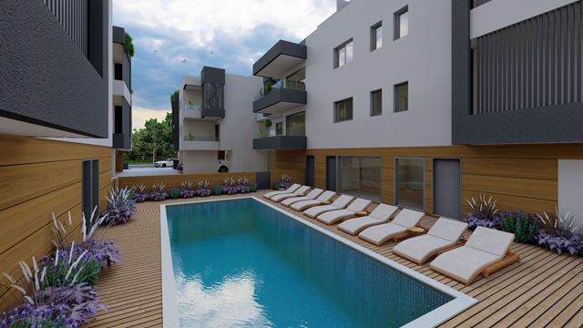 Apartment with a terrace for sale in Larnaca