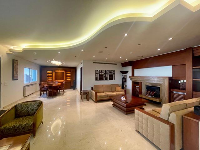 Sea-view apartment for sale in Ain aar, Metn