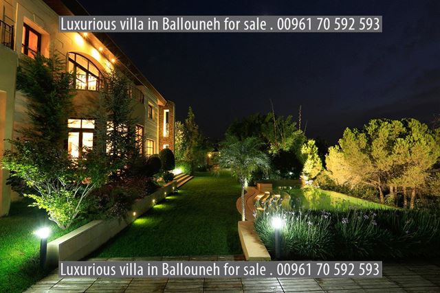 Sea-view villa for sale in Ballouneh, Keserwan