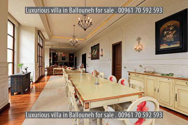 Sea-view villa for sale in Ballouneh, Keserwan - photo 2
