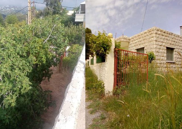 House with a garden for sale in Raachine, Keserwan
