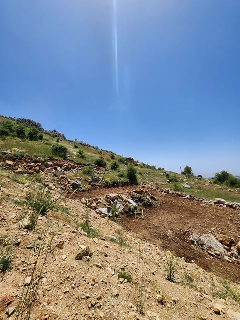 Land with a mountain view for rent in Kfarzebian, Keserwan