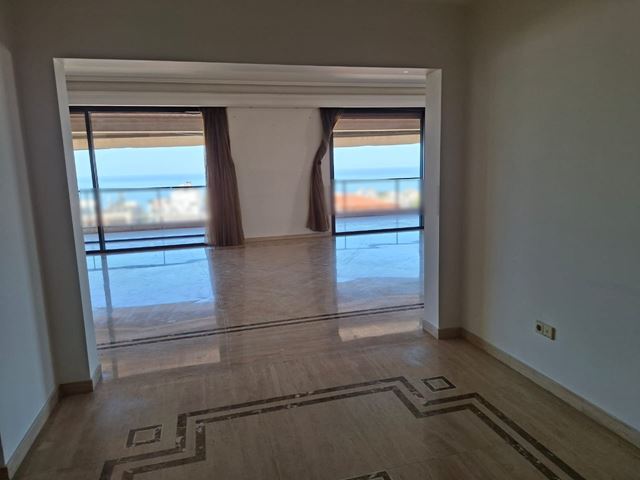 Sea-view apartment for rent in Rabieh, Metn