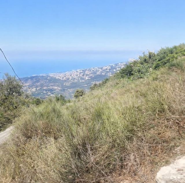 Sea-view land for sale in Zeghrine, Metn