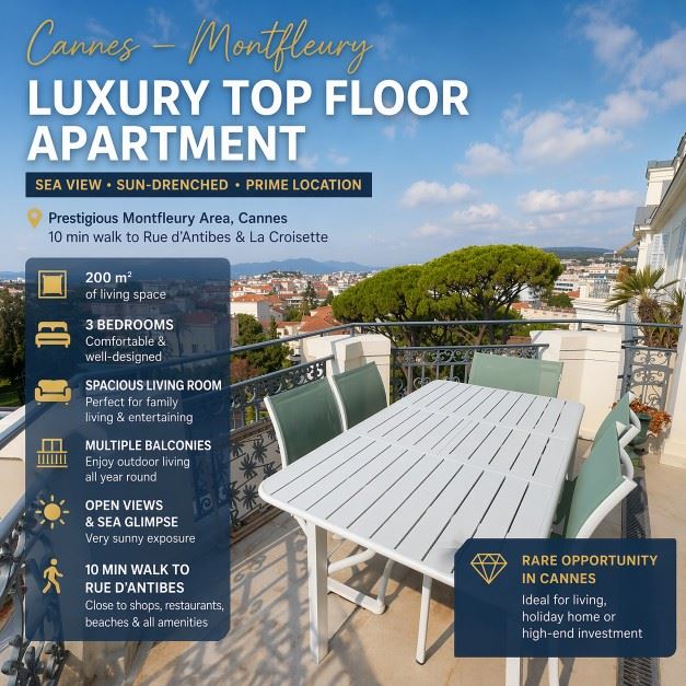 Sea-view apartment for sale in Paris