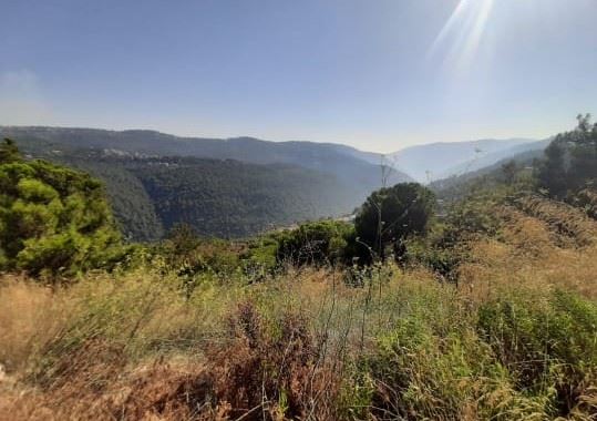 Land with a mountain view for sale in Broumana, Metn