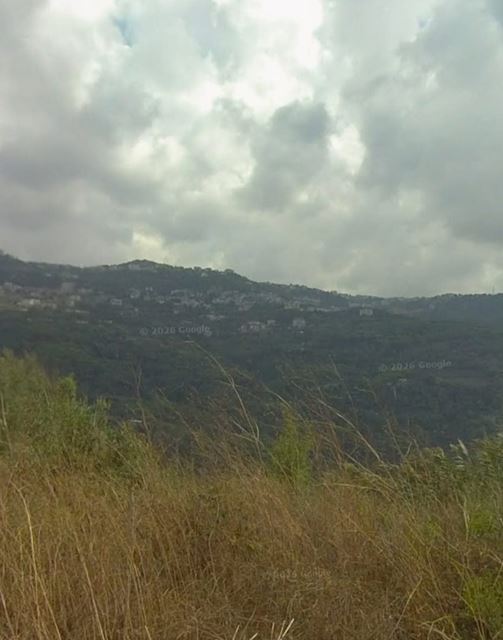Land with a mountain view for sale in Broumana, Metn