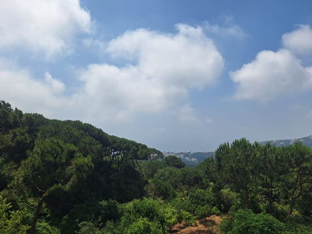 Sea-view land for sale in Broumana, Metn