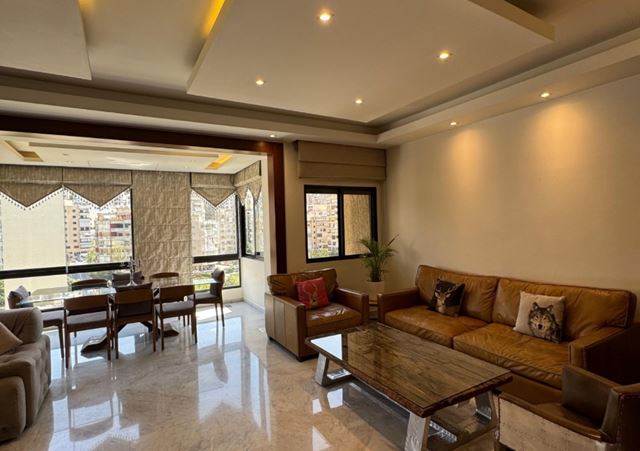 Apartment with a mountain view for sale in Zalka, Metn