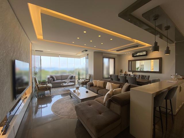 Sea-view apartment for sale in Naccache, Metn
