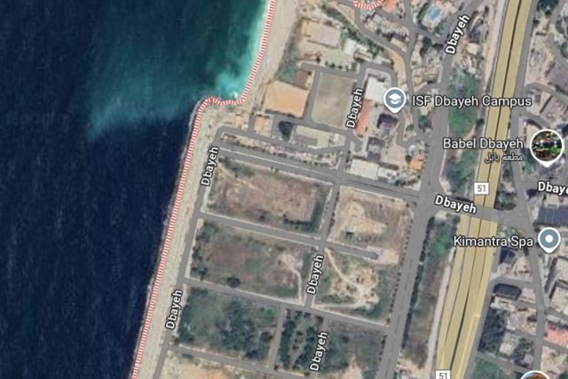 Sea-view land for sale in Dbaye, Metn