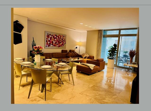 Apartment with a pool for sale in Ain el mrayseh, Beirut