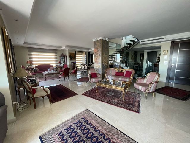 Sea-view apartment for sale in Rabweh, Metn