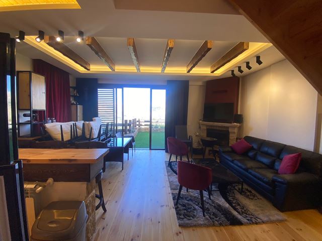 Chalet with a pool for rent in Fakra, Keserwan
