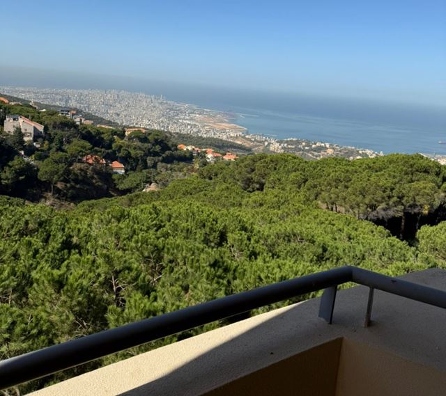 Sea-view apartment for sale in Broumana, Metn