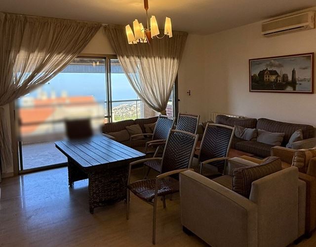 Sea-view apartment for sale in Broumana, Metn