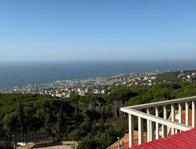 Sea-view apartment for sale in Broumana, Metn