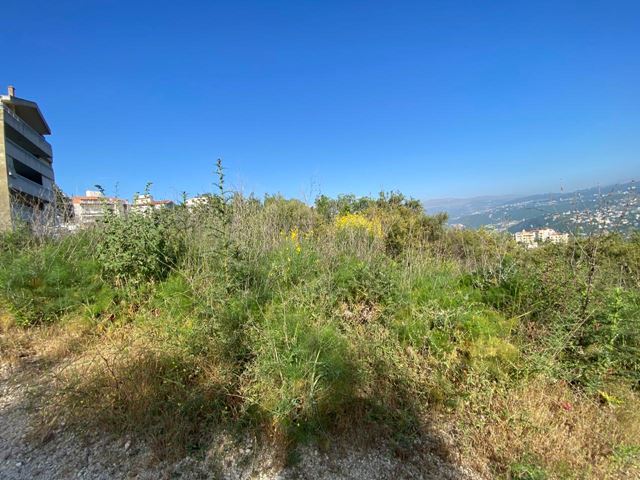 Land with a mountain view for sale in Ajaltoun, Keserwan