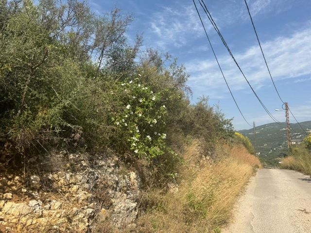 Land with a mountain view for sale in Aamchit, Jbeil