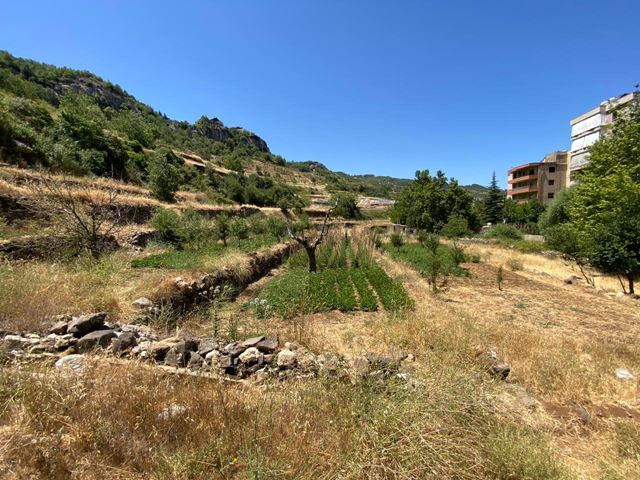 Land with a mountain view for sale in Hrajel, Keserwan