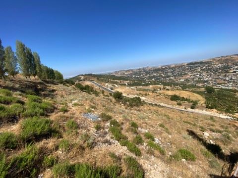 Land with a mountain view for sale in Fakra, Keserwan