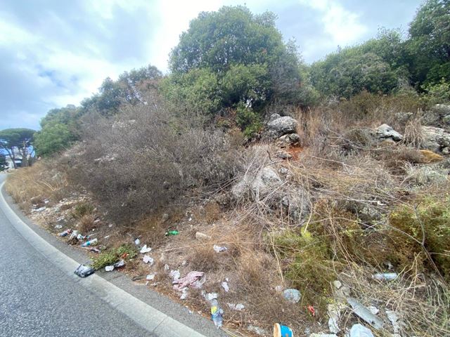 Land with a mountain view for sale in Adma, Keserwan