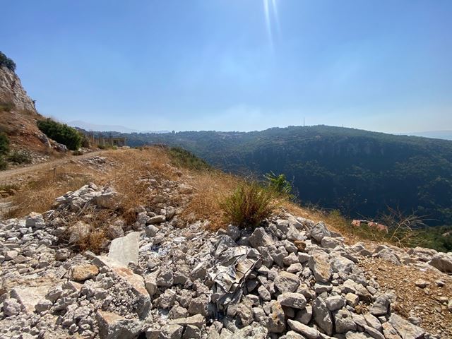 Land with a mountain view for sale in Faytroun, Keserwan