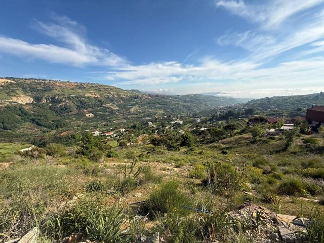 Land with a mountain view for sale in Fakra, Keserwan