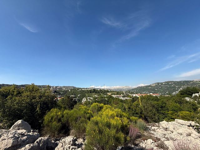 Land with a mountain view for sale in Faytroun, Keserwan